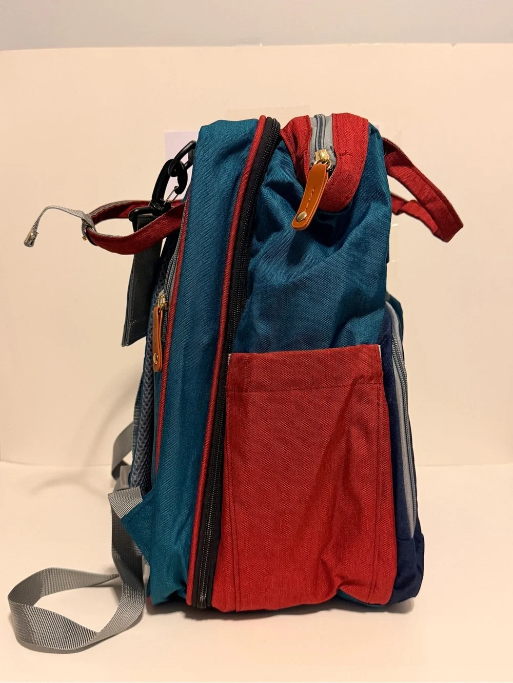 NWOT Jeryswet Good Mum Diaper Canvas Backpack